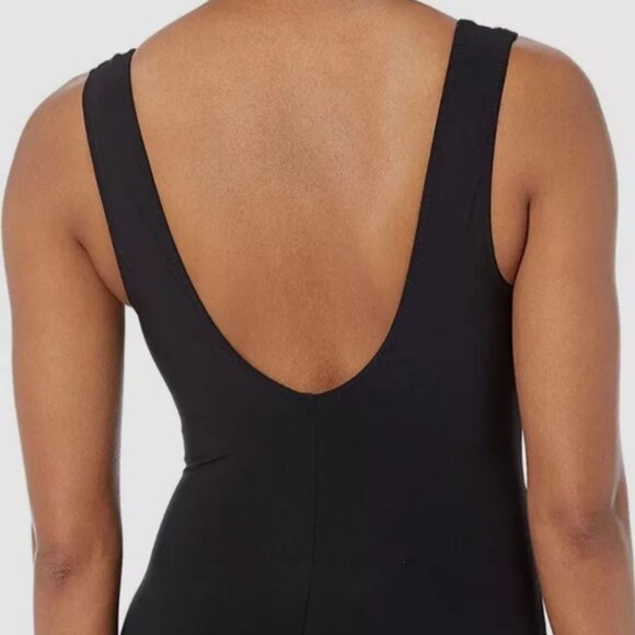 NWT Profile by Gottex Women's Black Palm Springs One Piece Swimsuit Size 8 - Picture 3 of 3